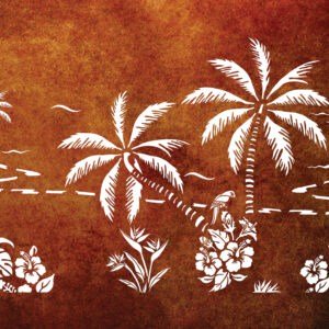 Tropical Treasures Solar Light Bollard