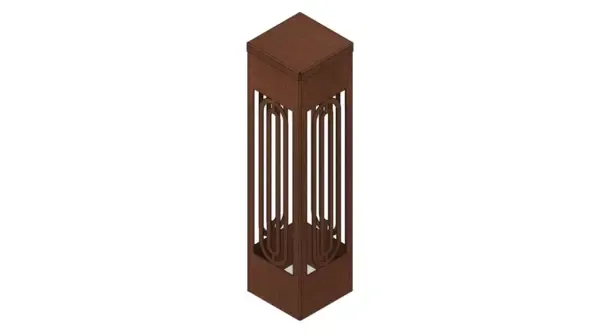 Modern Mini Pathway Bollards - CurvaGrid - Image 3